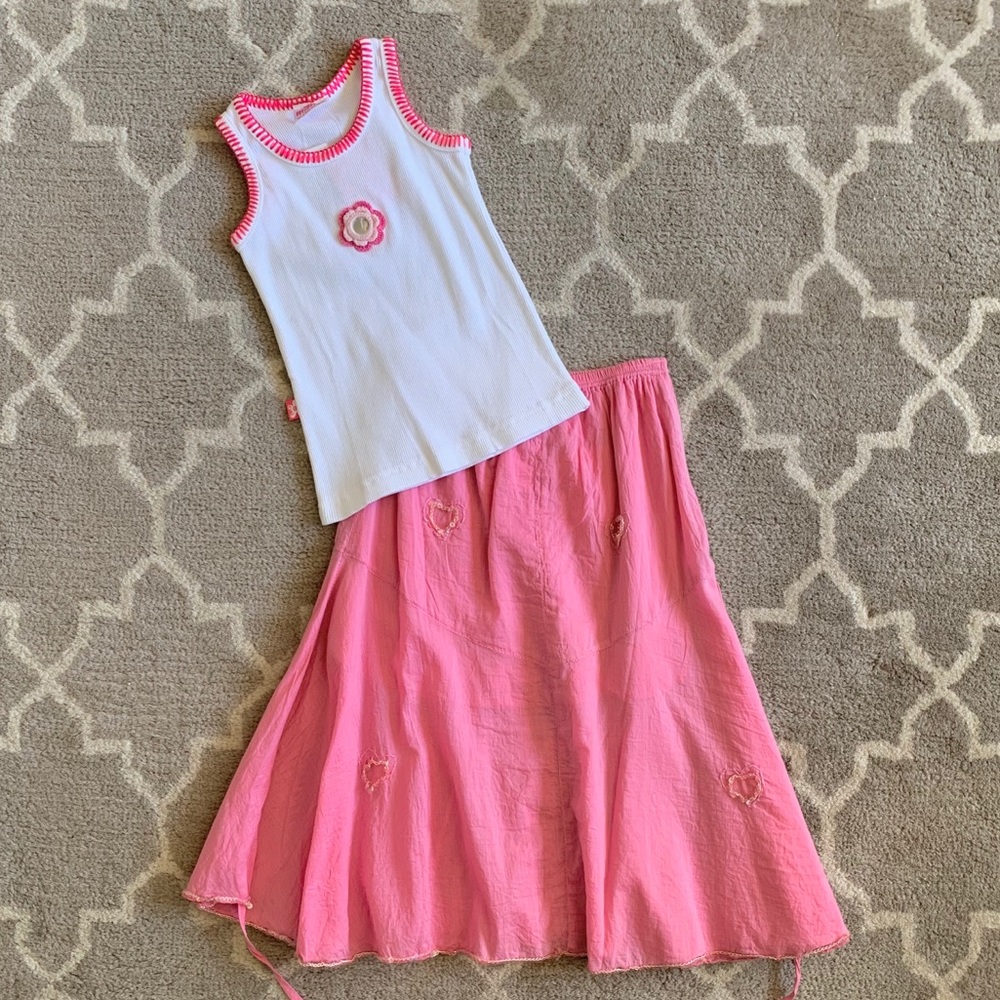 NWT Mish 2 pc tank/skirt set